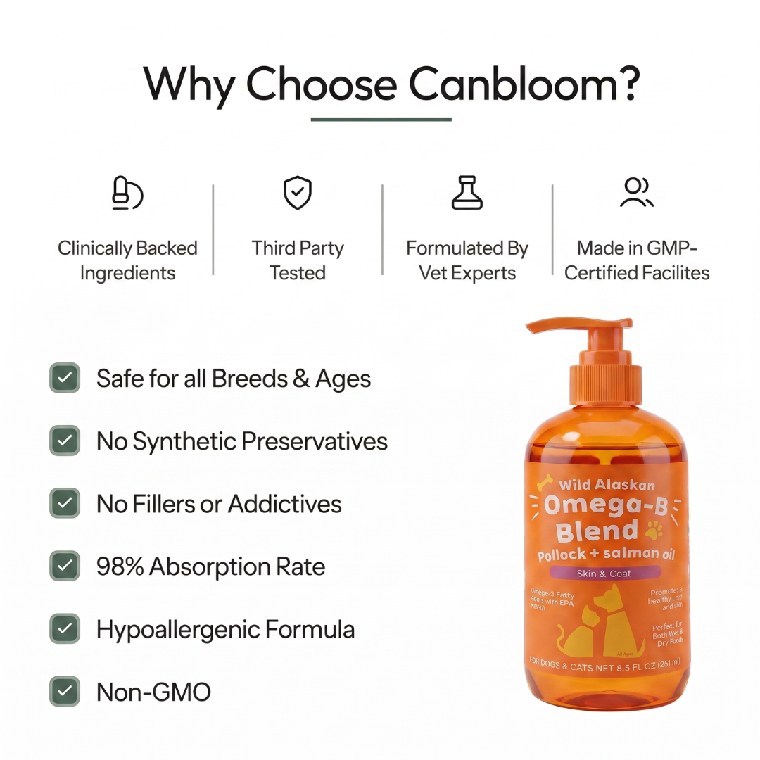 Canbloom Wild Alaskan Salmon Oil