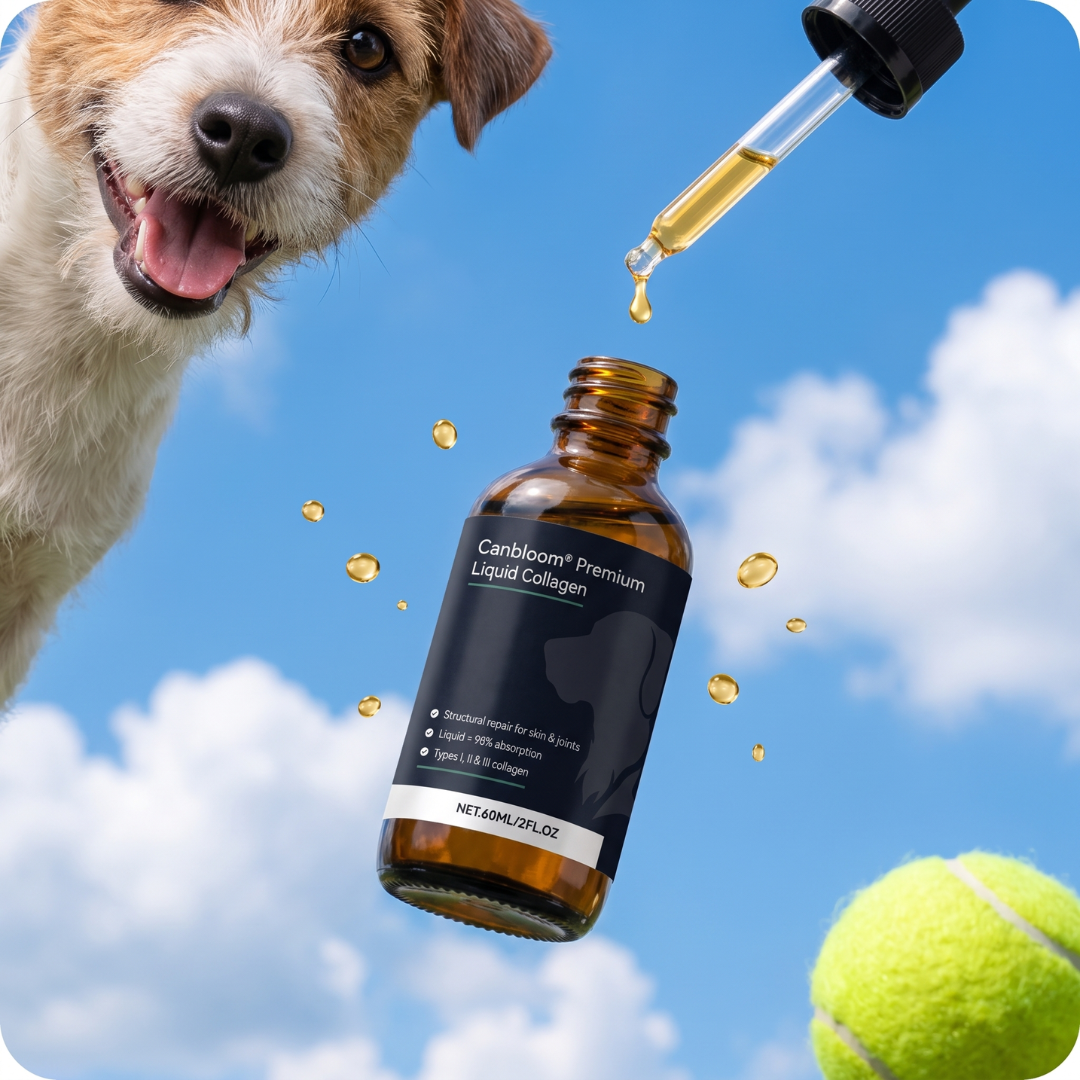 Canbloom liquid collagen for dogs